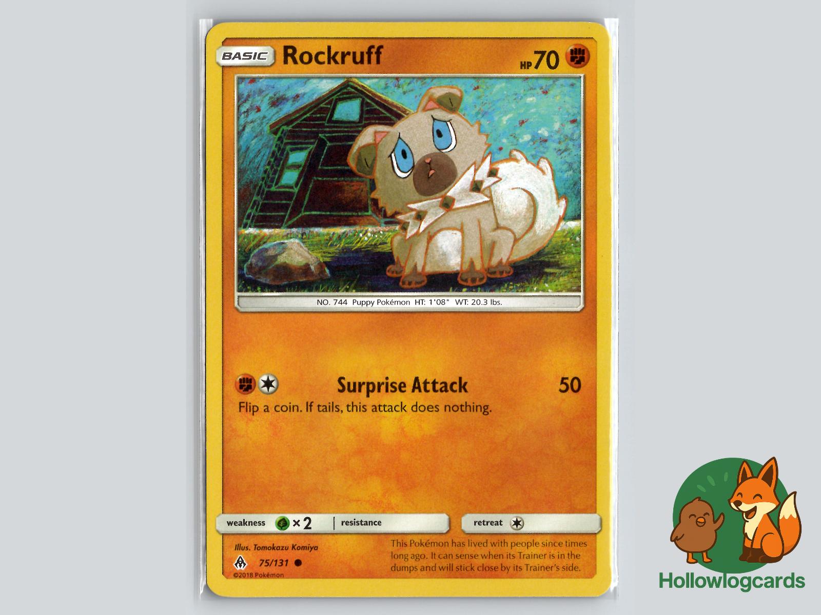 Rockruff (75/131) - Forbidden Light Pokémon Card