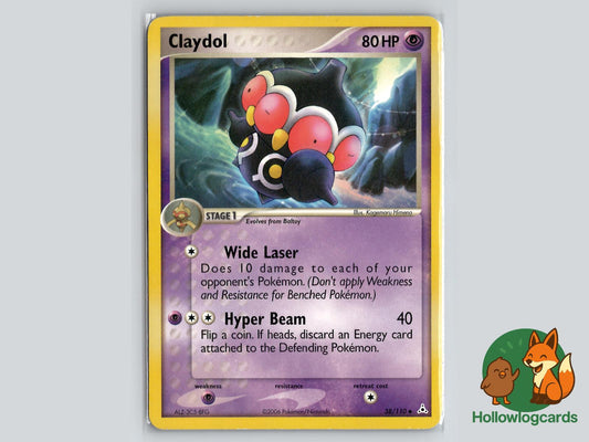 Claydol (38/110) - Holon Phantoms Pokémon Card