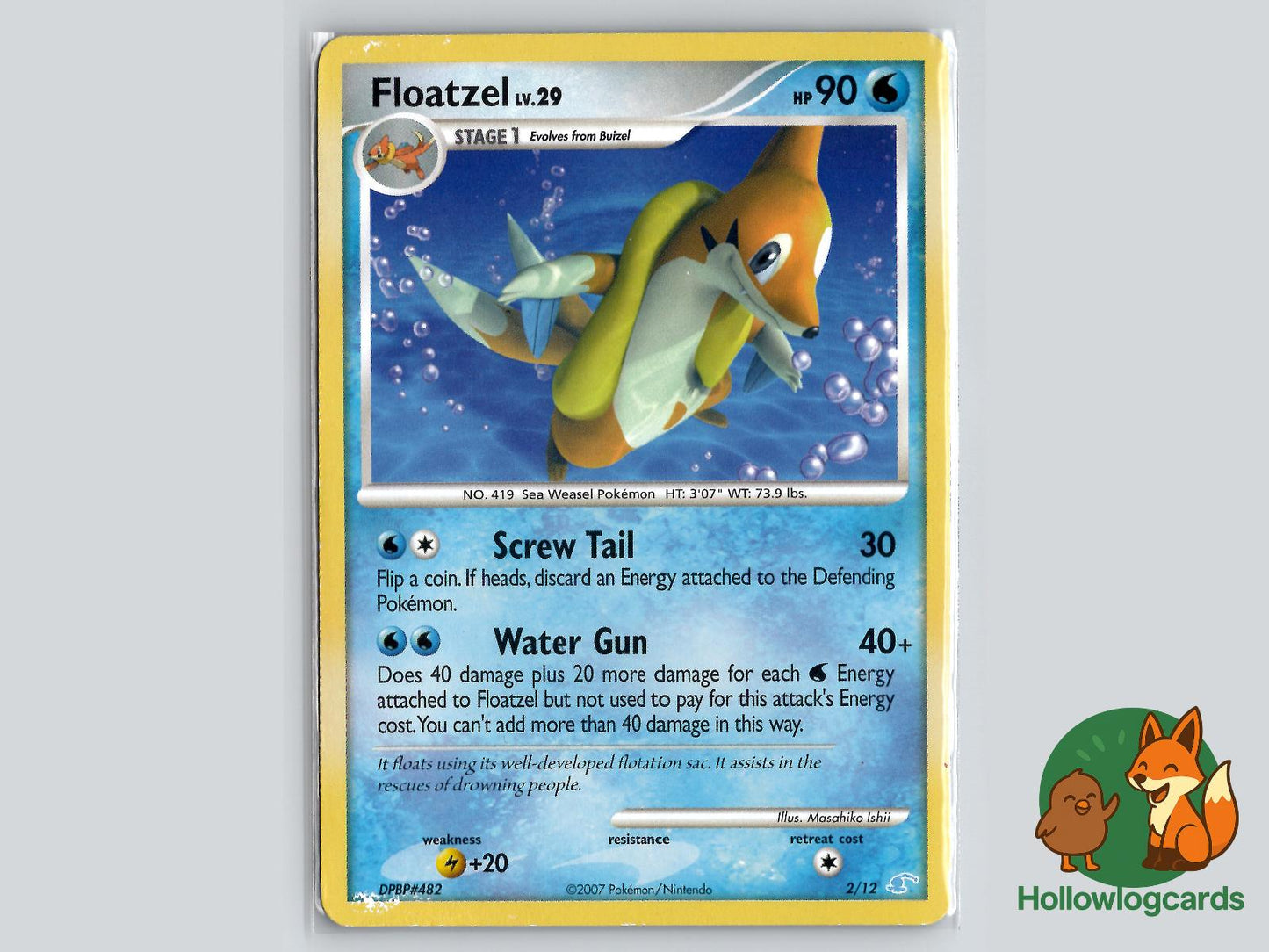 Floatzel (2/12) Pokémon Card