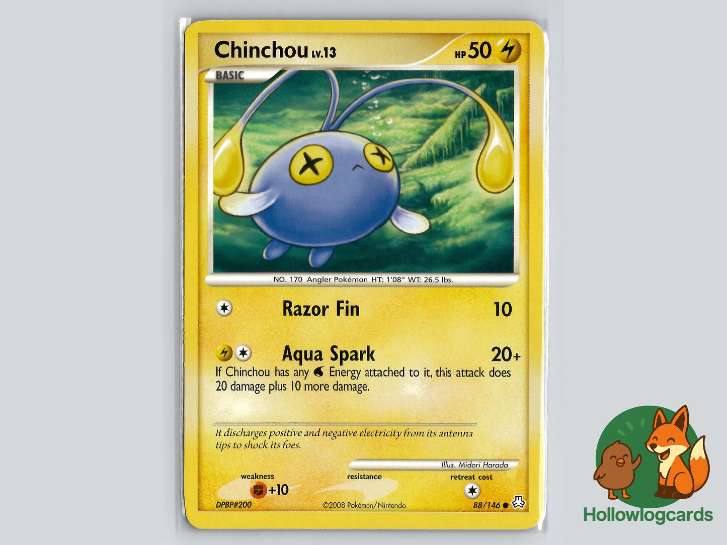 Chinchou (88/146) - Legends Awakened Pokémon Card