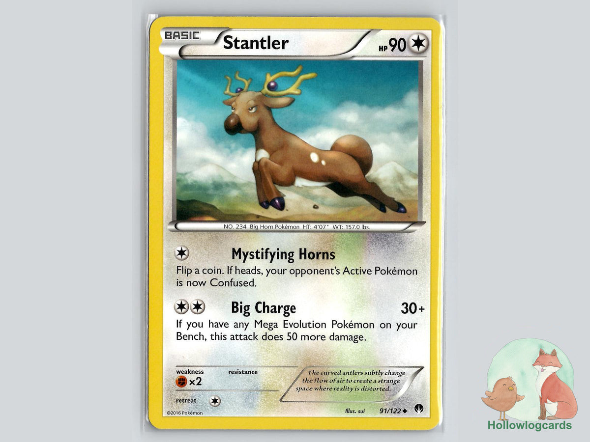 Stantler (91/122) - BREAKpoint Pokémon Card
