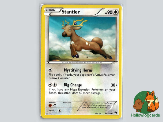 Stantler (91/122) - BREAKpoint Pokémon Card