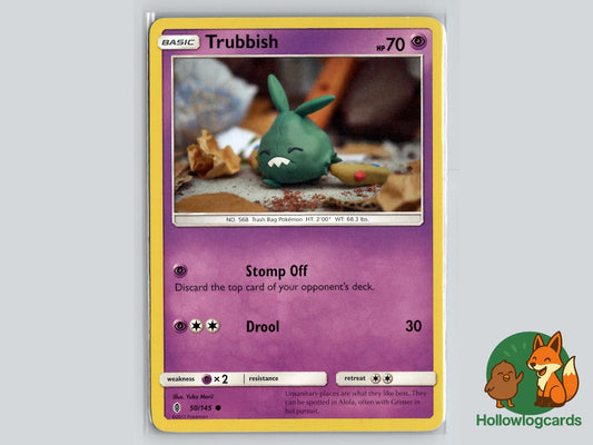 Trubbish (50/145) - Guardians Rising Pokémon Card