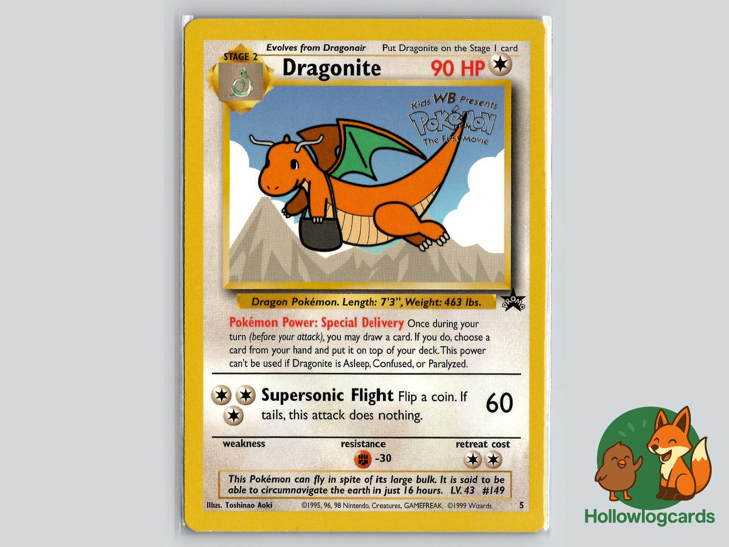 Dragonite (5) - Wizards Black Star Promos Pokémon Card