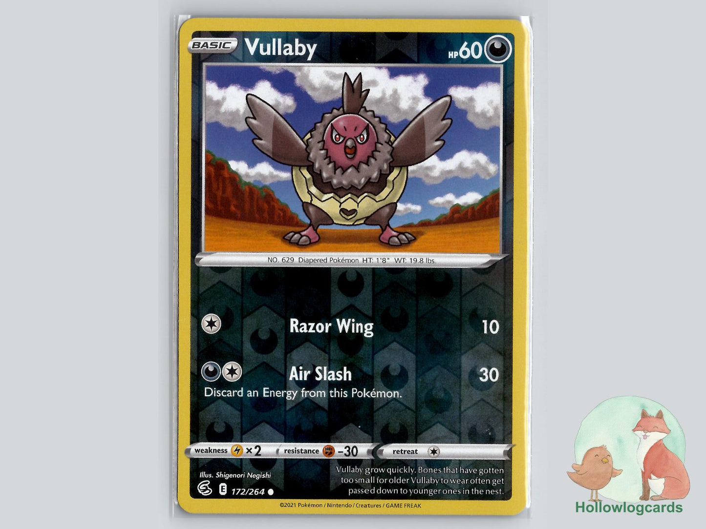 Vullaby (172/264) - Fusion Strike Pokémon Card