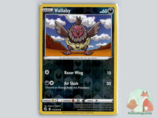 Vullaby (172/264) - Fusion Strike Pokémon Card