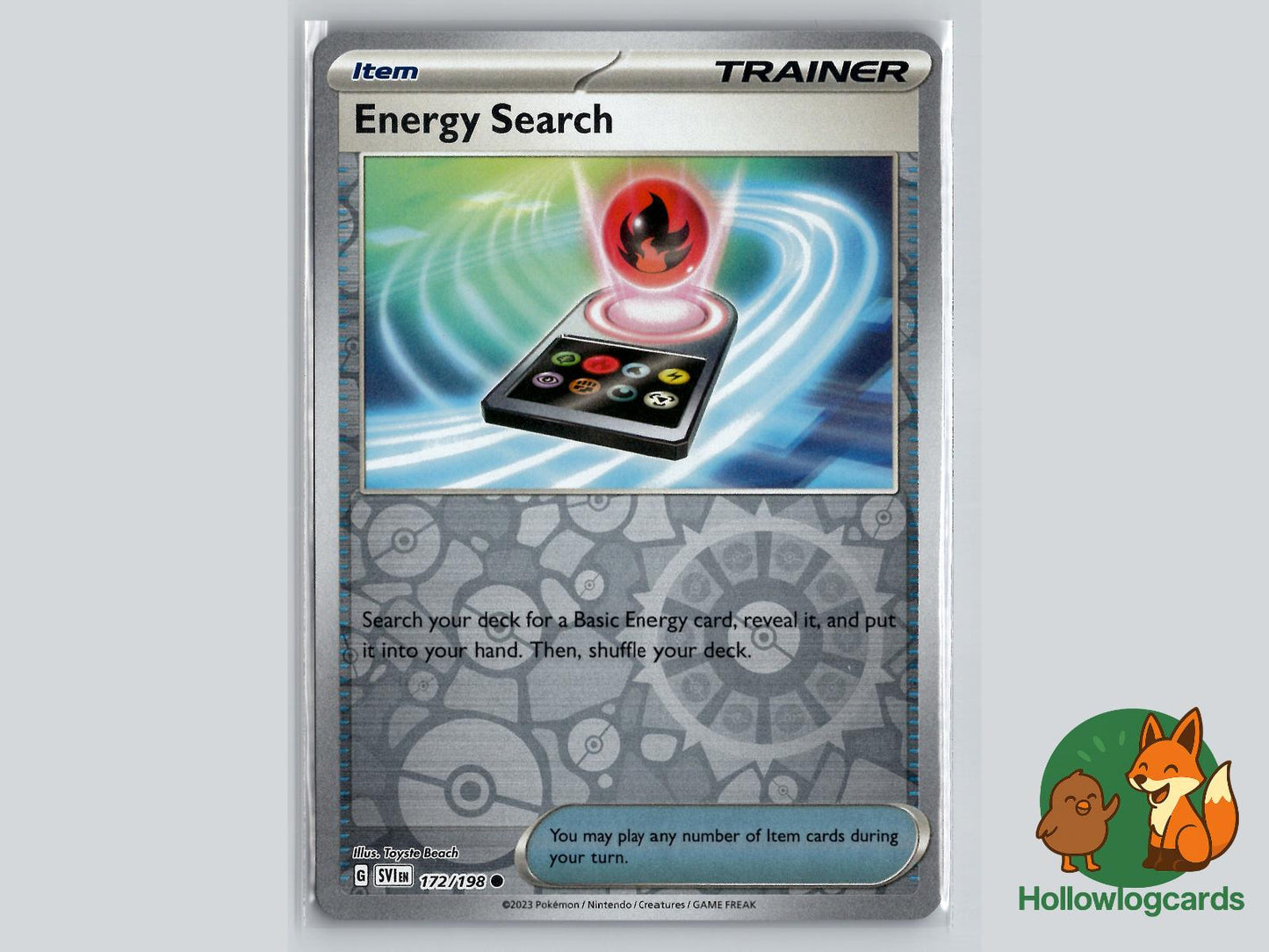 Energy Search (072/088) Pokémon Card