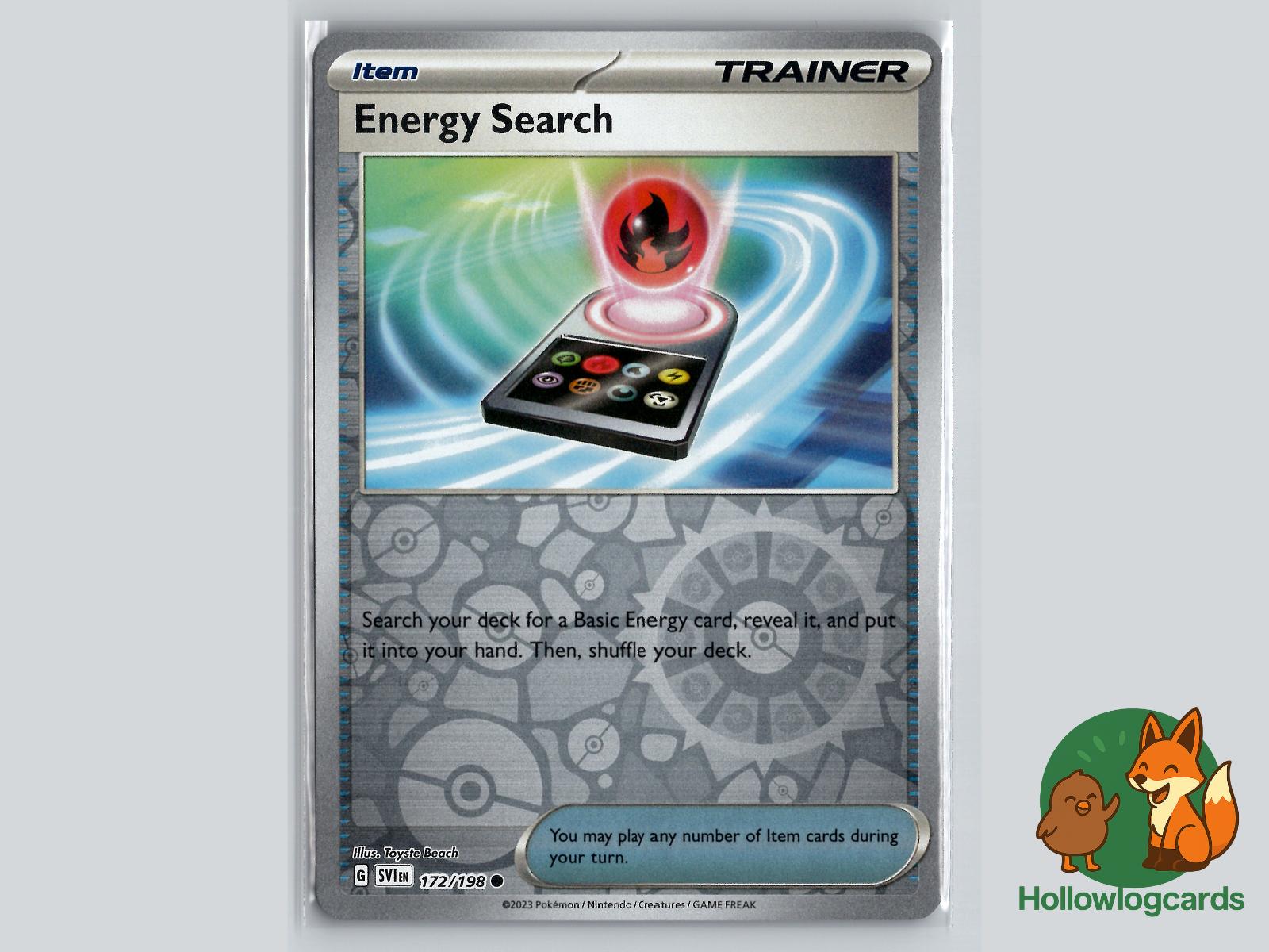 Energy Search (072/088) Pokémon Card