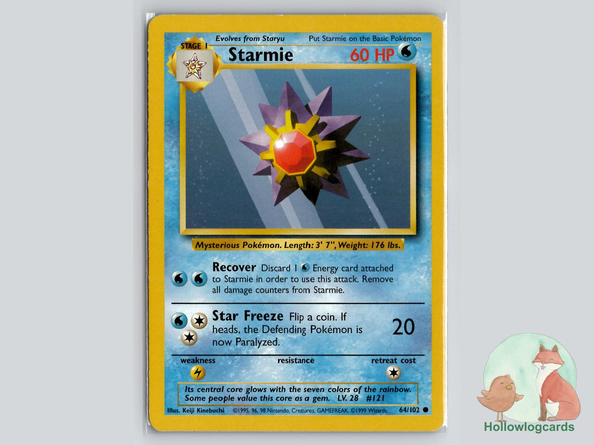 Starmie (64/102) - Base Pokémon Card