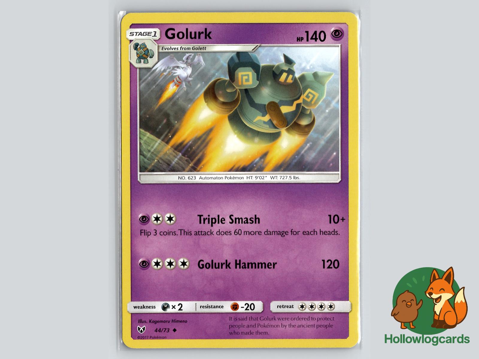 Golurk (44/73) - Shining Legends Pokémon Card