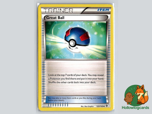 Great Ball (129/149) - Boundaries Crossed Pokémon Card