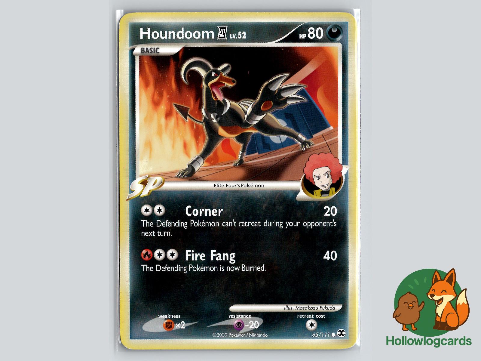 Houndoom E4 (65/111) - Rising Rivals Pokémon Card