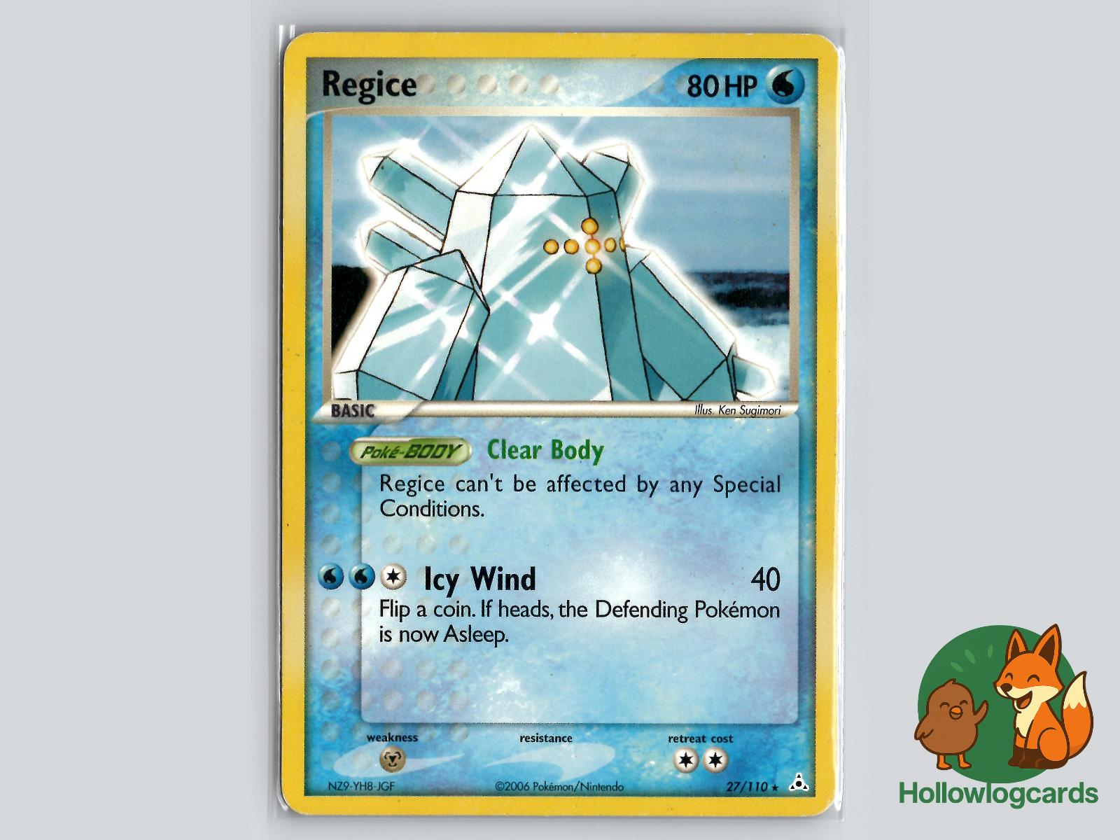 Regice (27/110) - Holon Phantoms Pokémon Card
