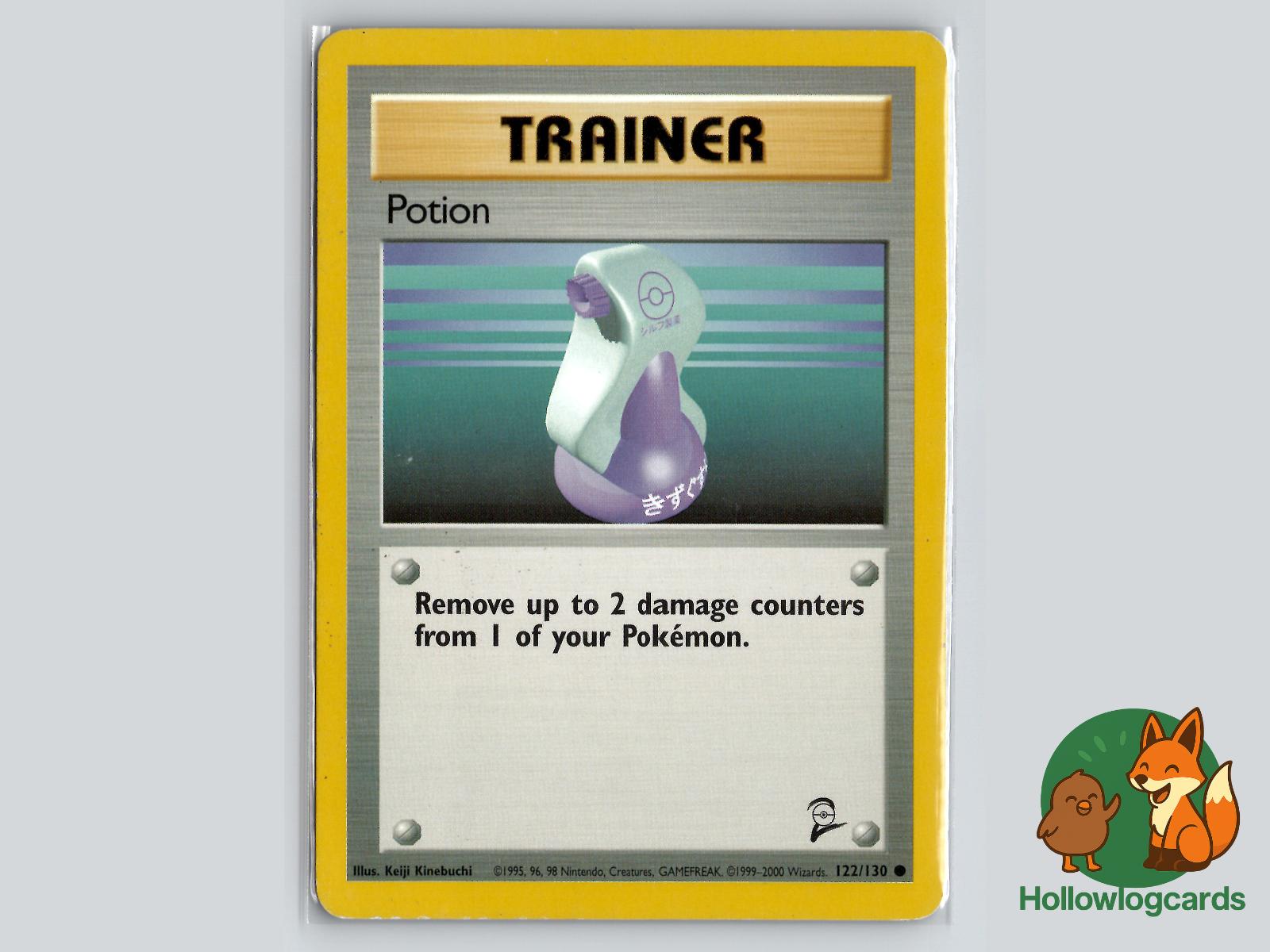 Potion (122/130) - Base Set 2 Pokémon Card