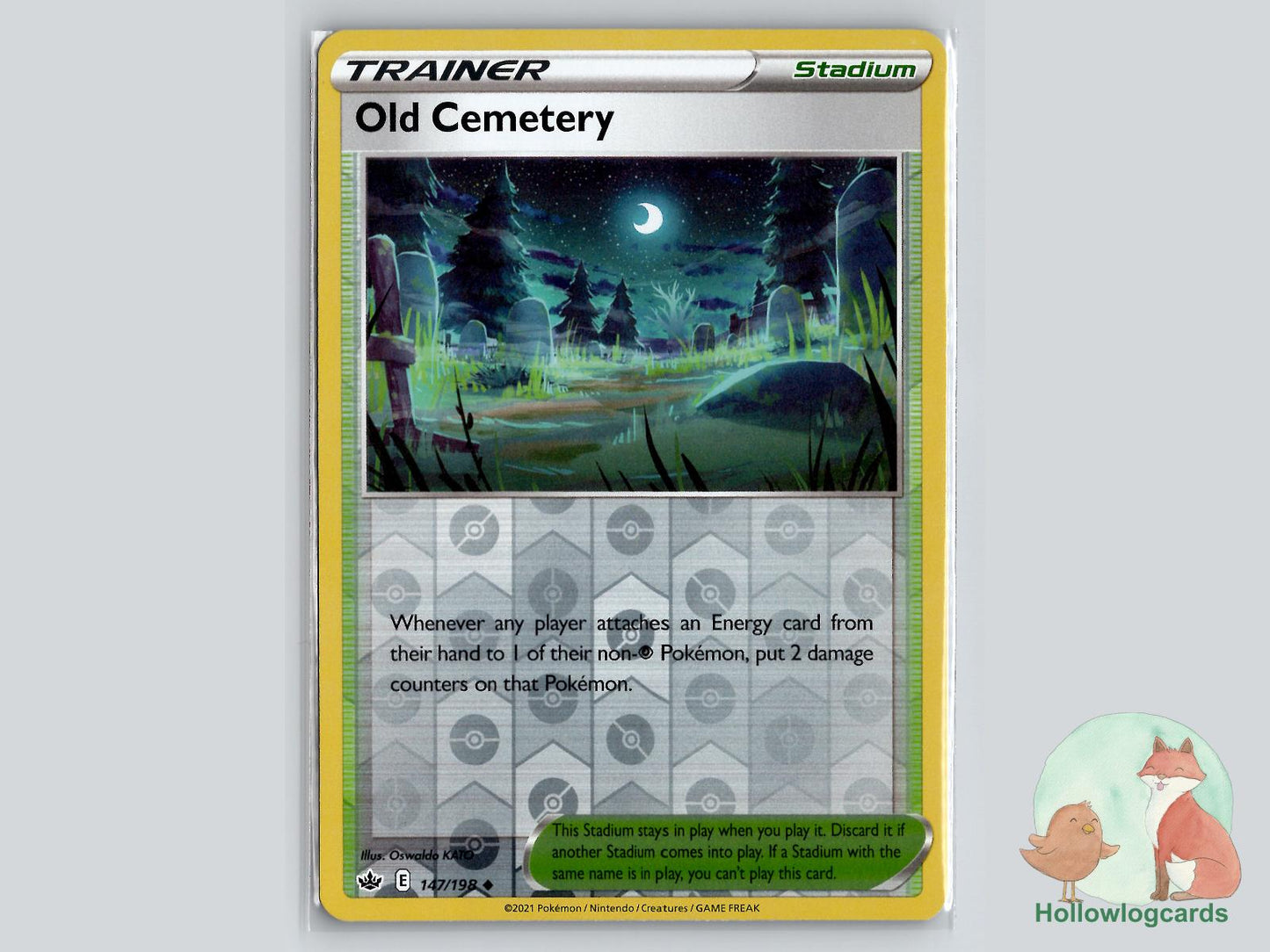 Old Cemetery (147/198) - Chilling Reign Pokémon Card