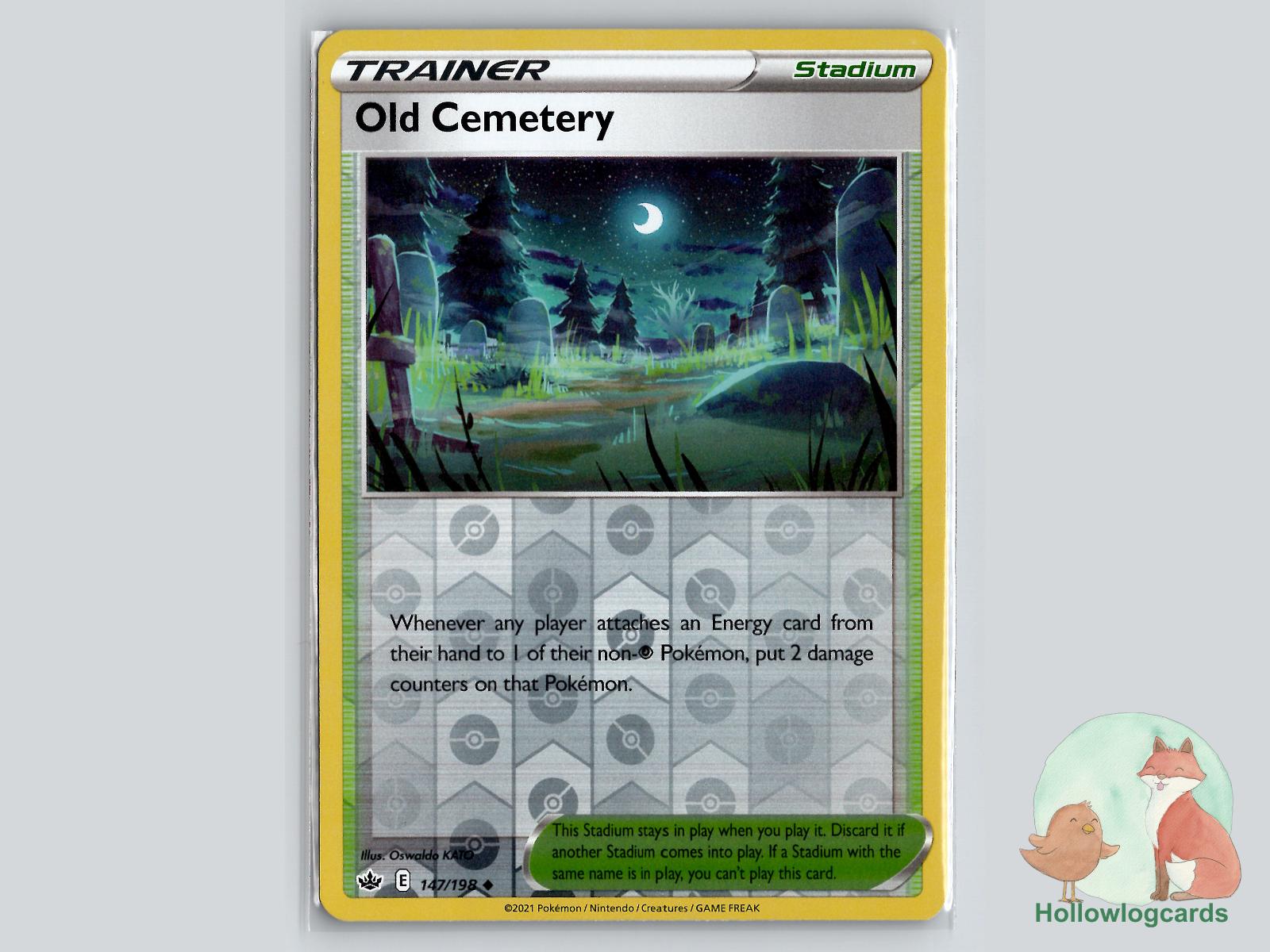 Old Cemetery (147/198) - Chilling Reign Pokémon Card