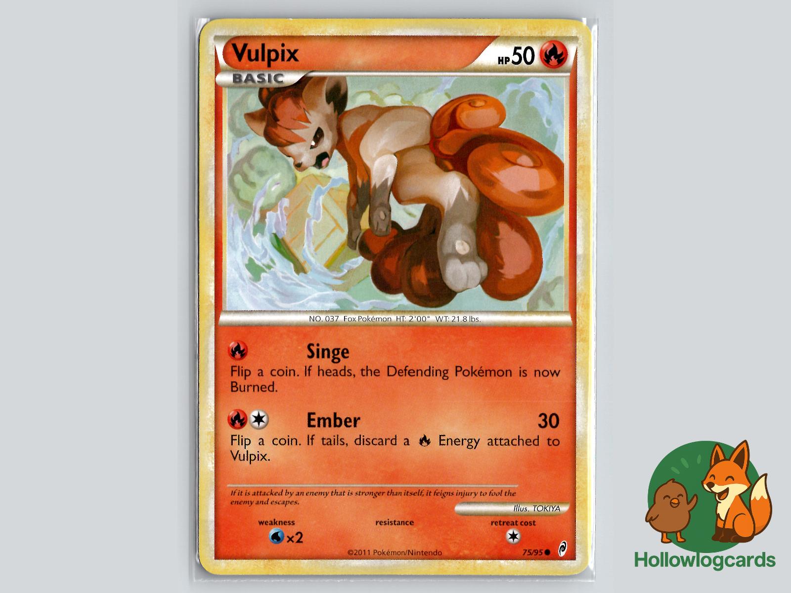 Vulpix (75/95) - Call of Legends Pokémon Card