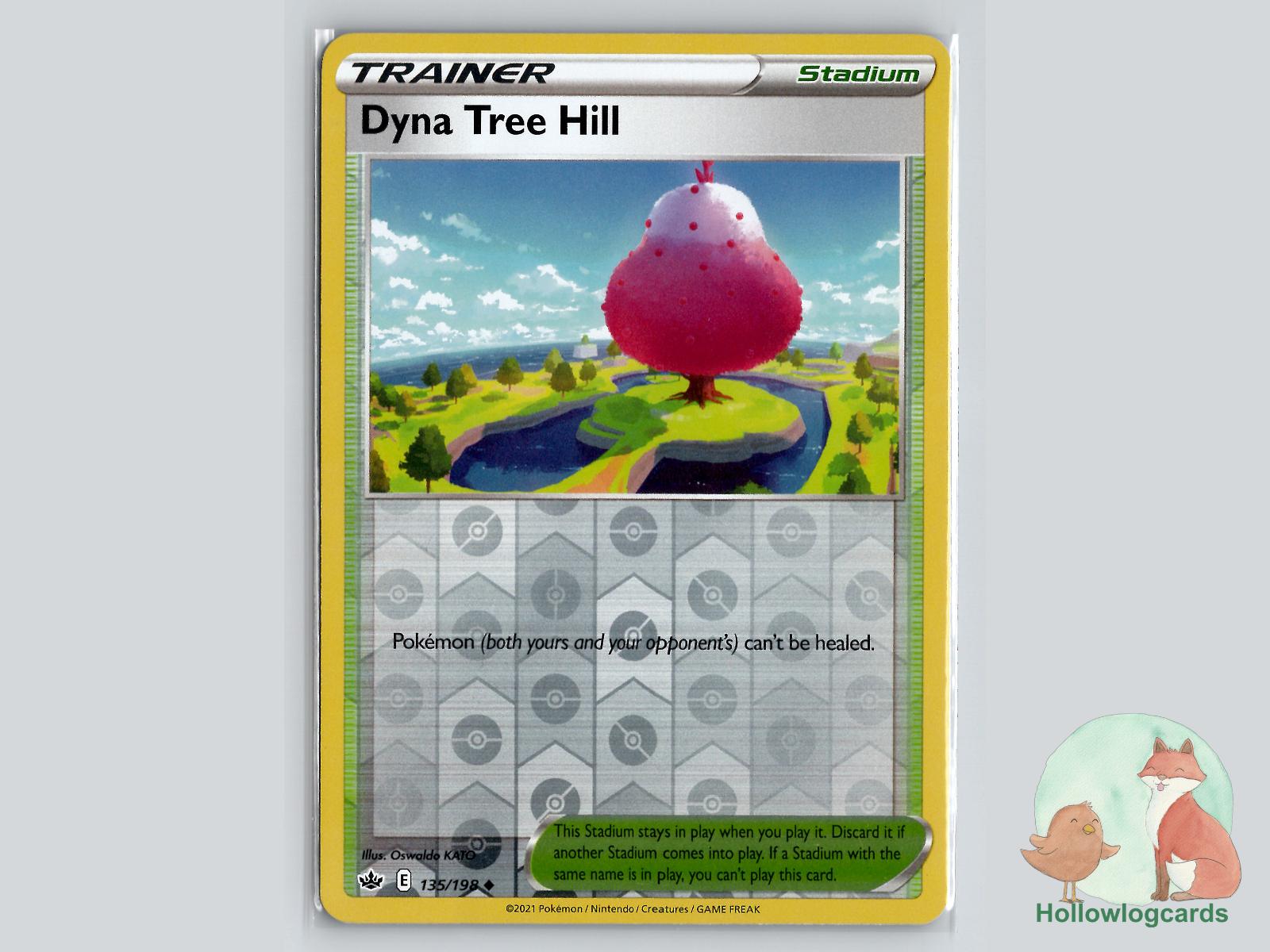 Dyna Tree Hill (135/198) - Chilling Reign Pokémon Card