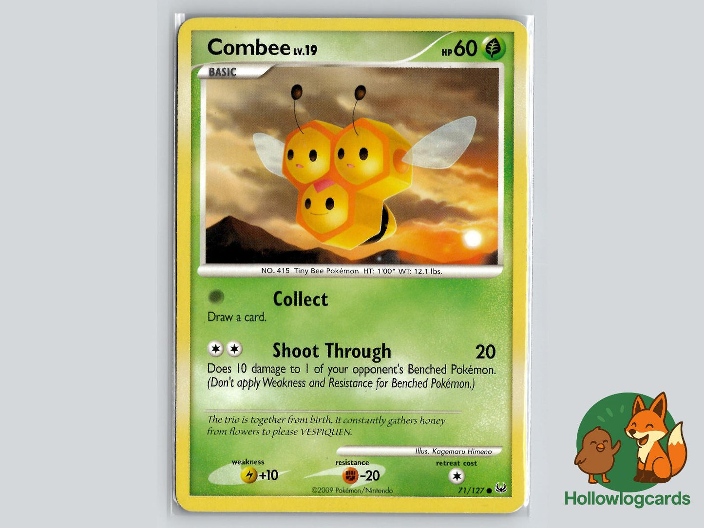 Combee (71/127) - Platinum Pokémon Card