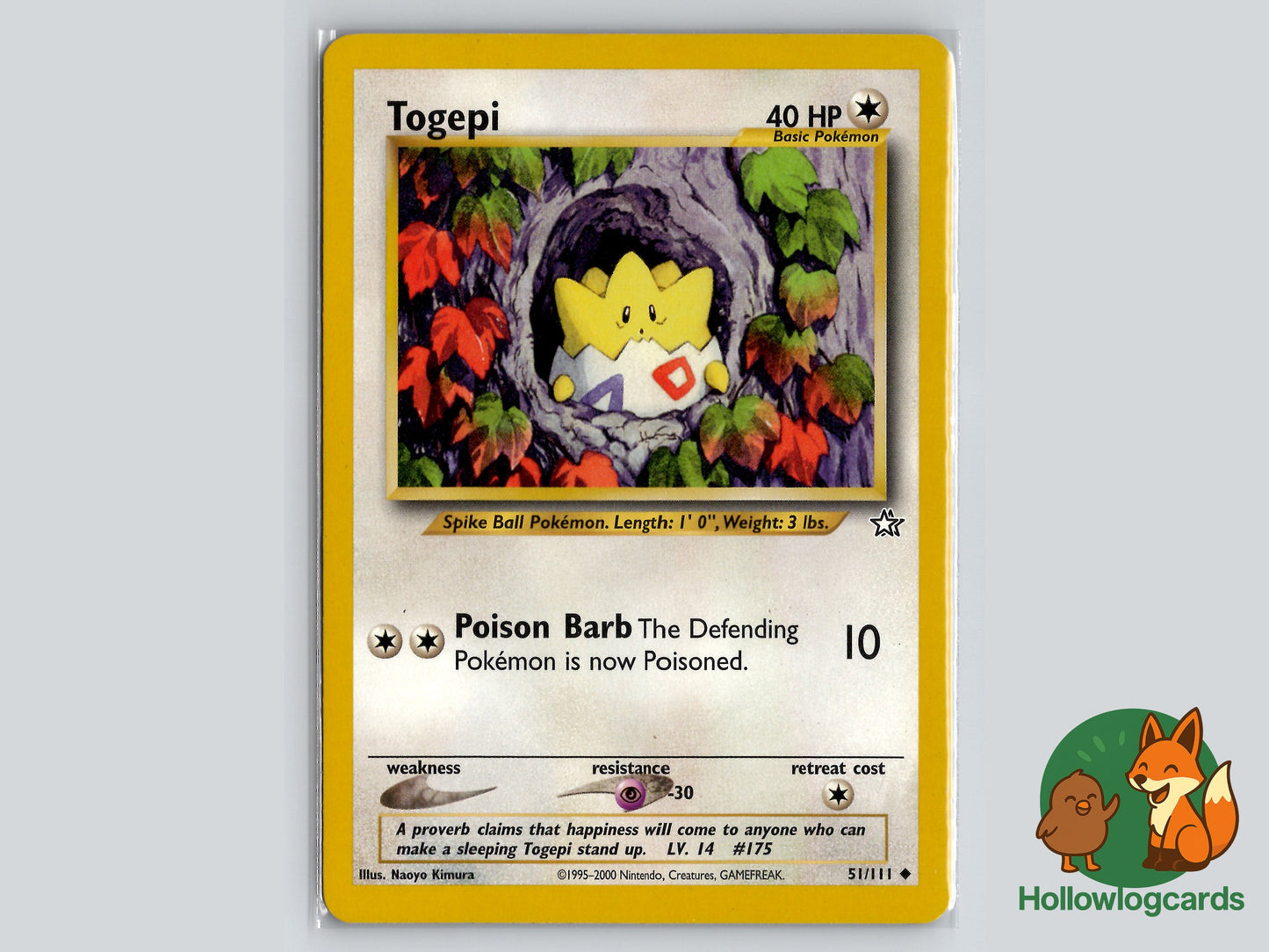 Image of Togepi Neo Genesis (N1) #51