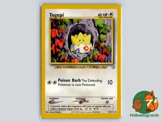 Image of Togepi Neo Genesis (N1) #51
