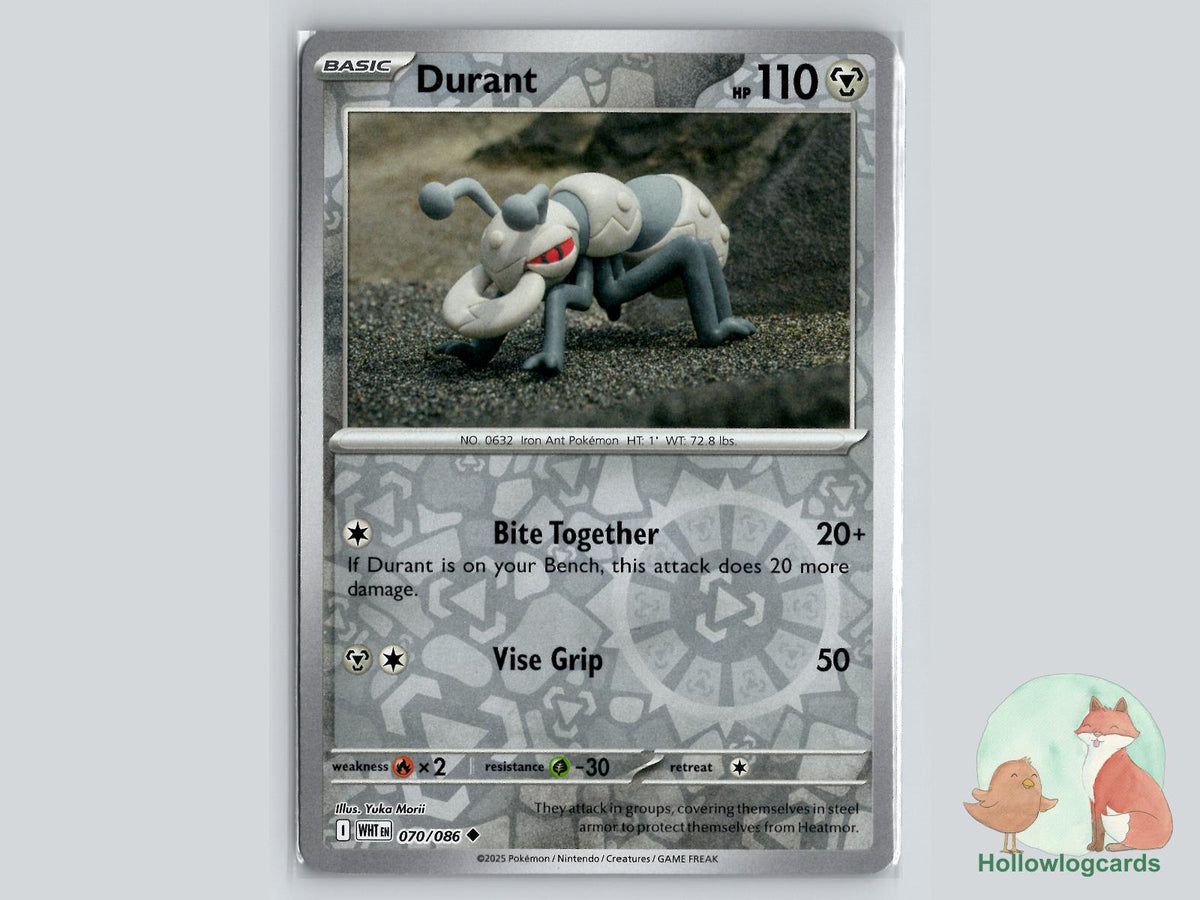 Durant (070/086) - White Flare Pokémon Card