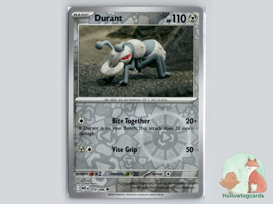 Durant (070/086) - White Flare Pokémon Card