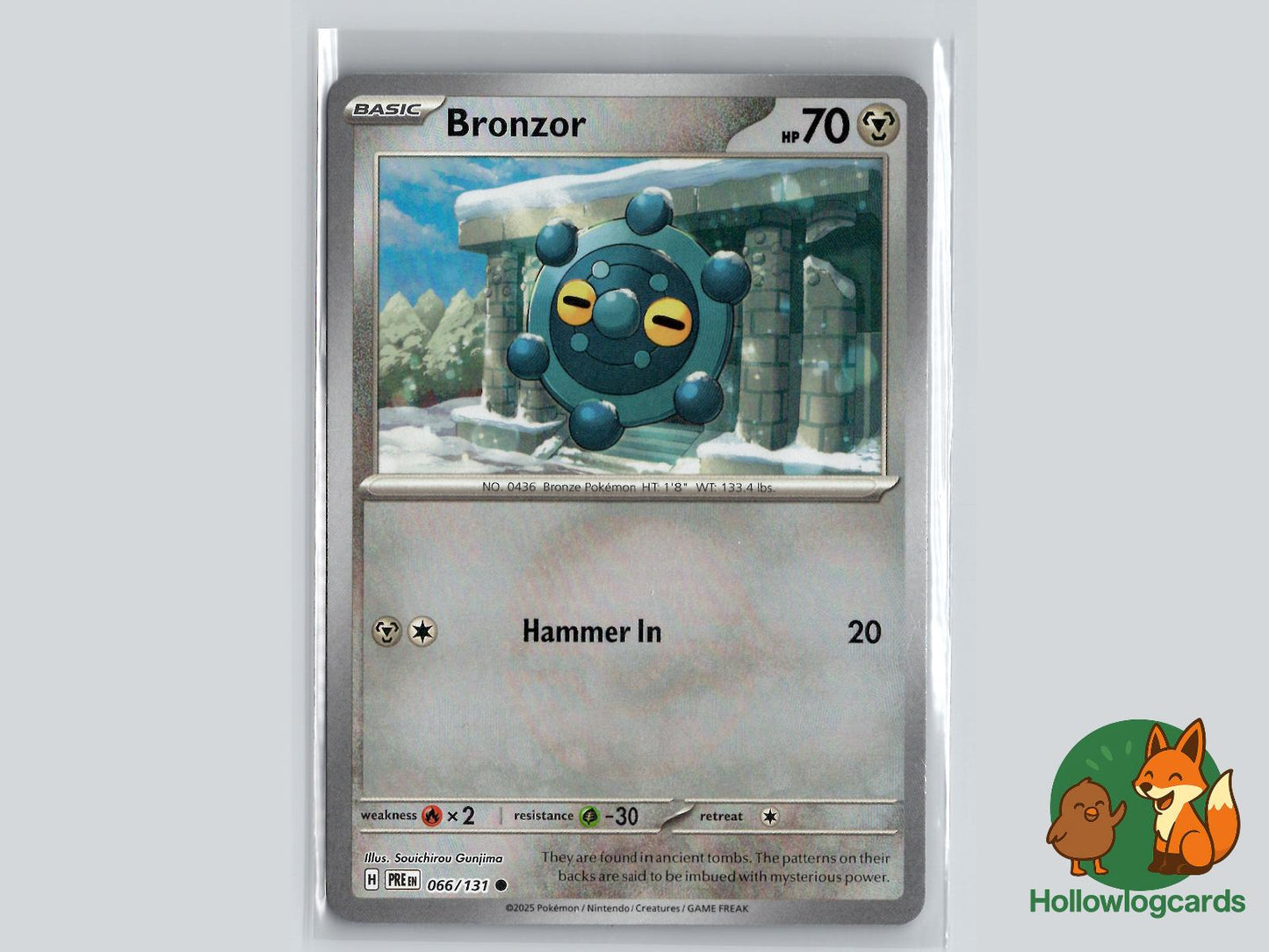 Bronzor (066/131) - Prismatic Evolutions Pokémon Card
