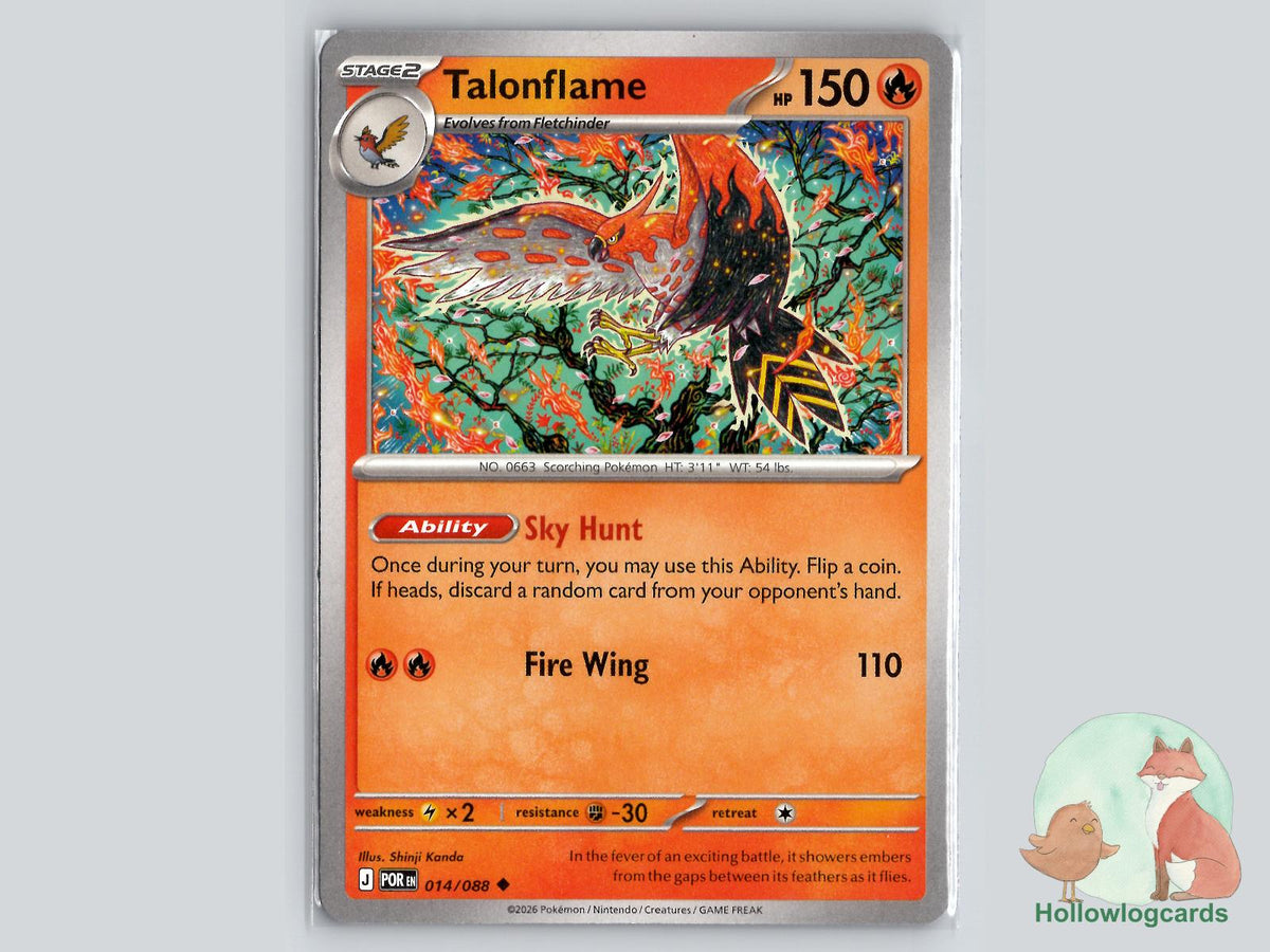 Talonflame (014/088) Pokémon Card