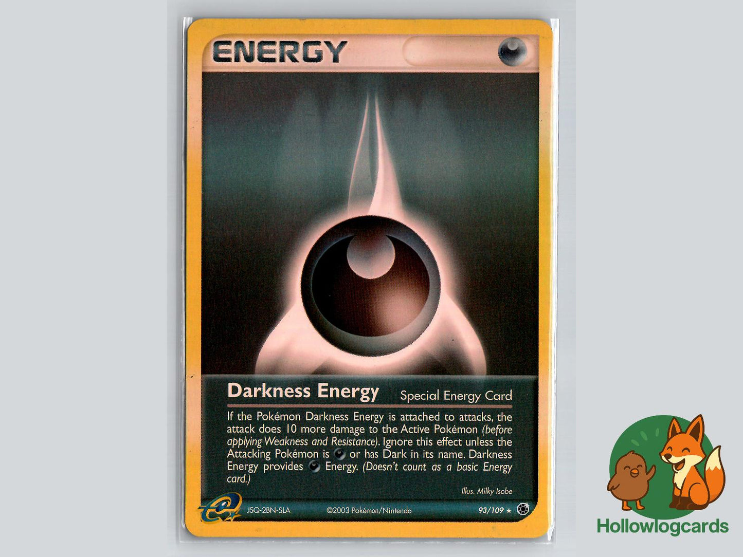 Darkness Energy (93/109) - Ruby & Sapphire Pokémon Card