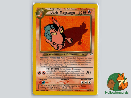 Image of Dark Magcargo Neo Destiny (N4) #18