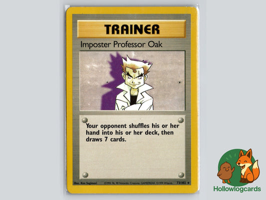Image of Impostor Professor Oak Base Set (BS) #73