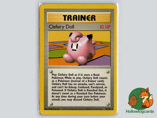 Image of Clefairy Doll Base Set (BS) #70