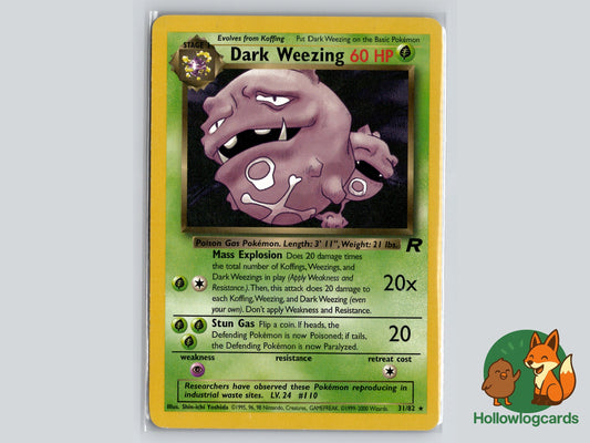 Image of Dark Weezing Team Rocket (RO) #31
