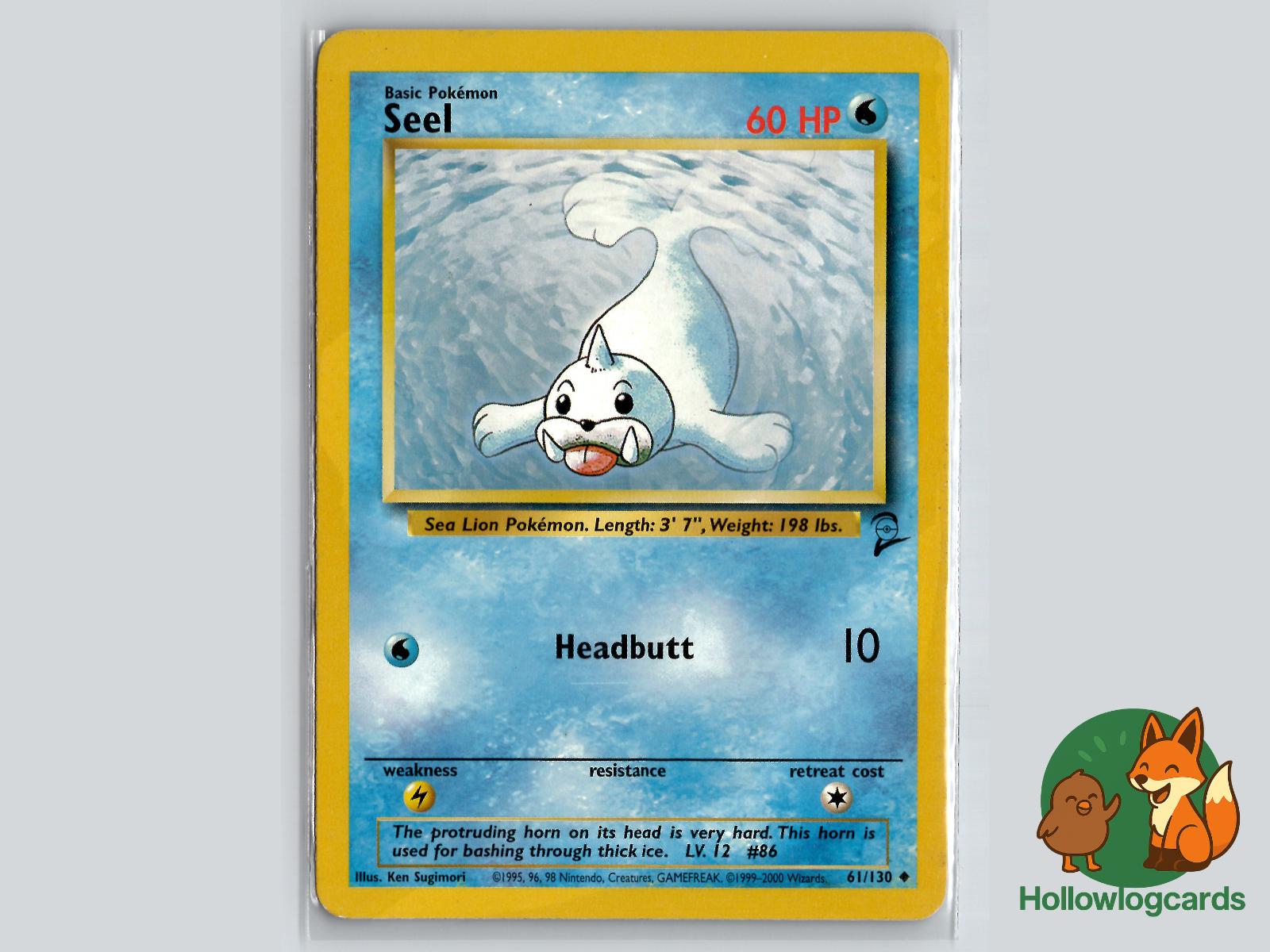 Seel (61/130) - Base Set 2 Pokémon Card