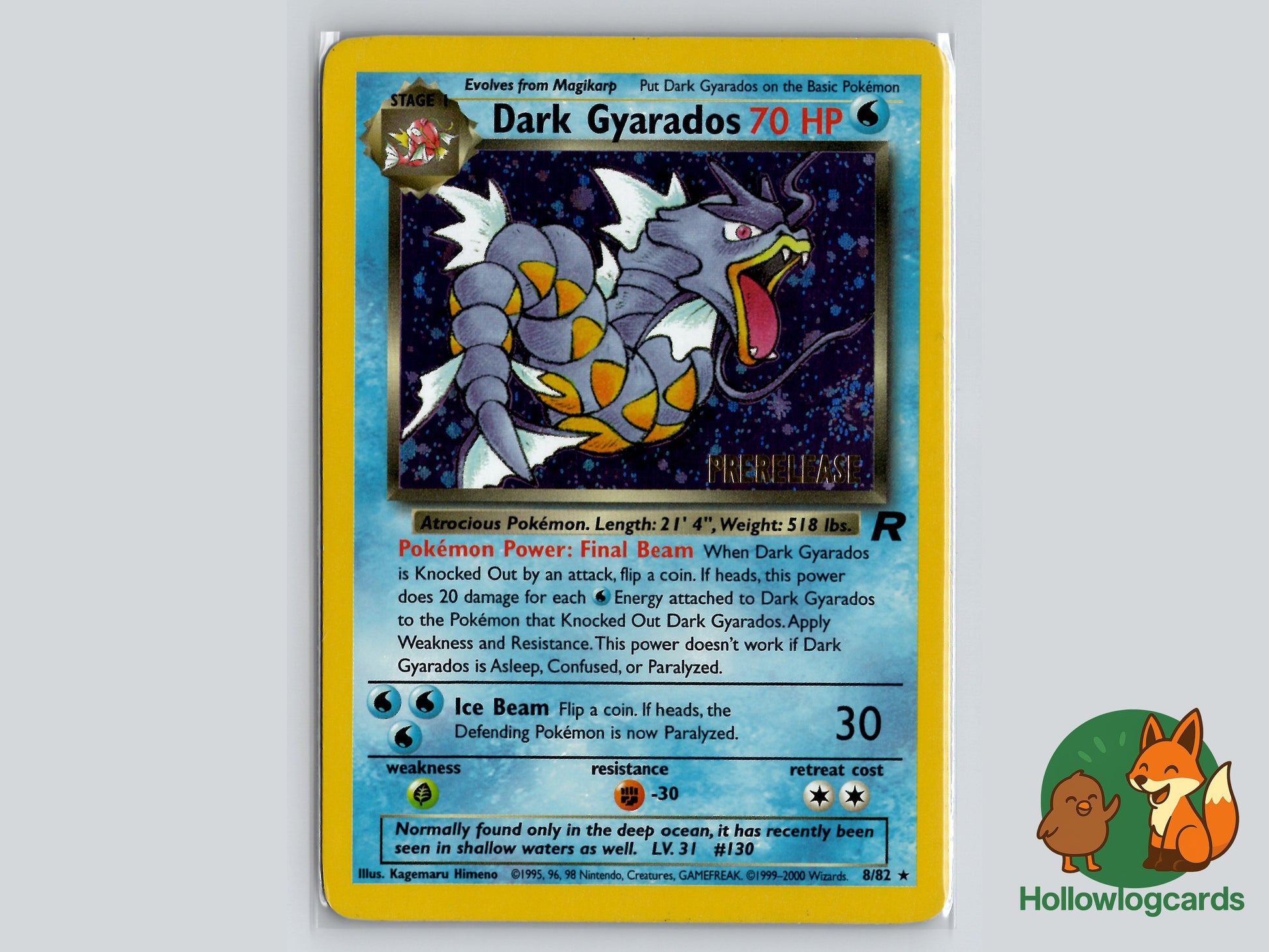 Image of Dark Gyarados Team Rocket (RO) #8