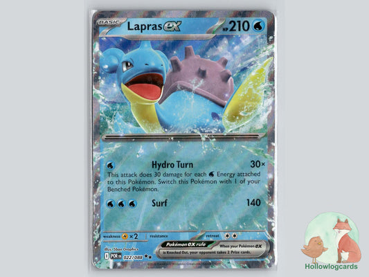 Lapras ex (022/088) Pokémon Card