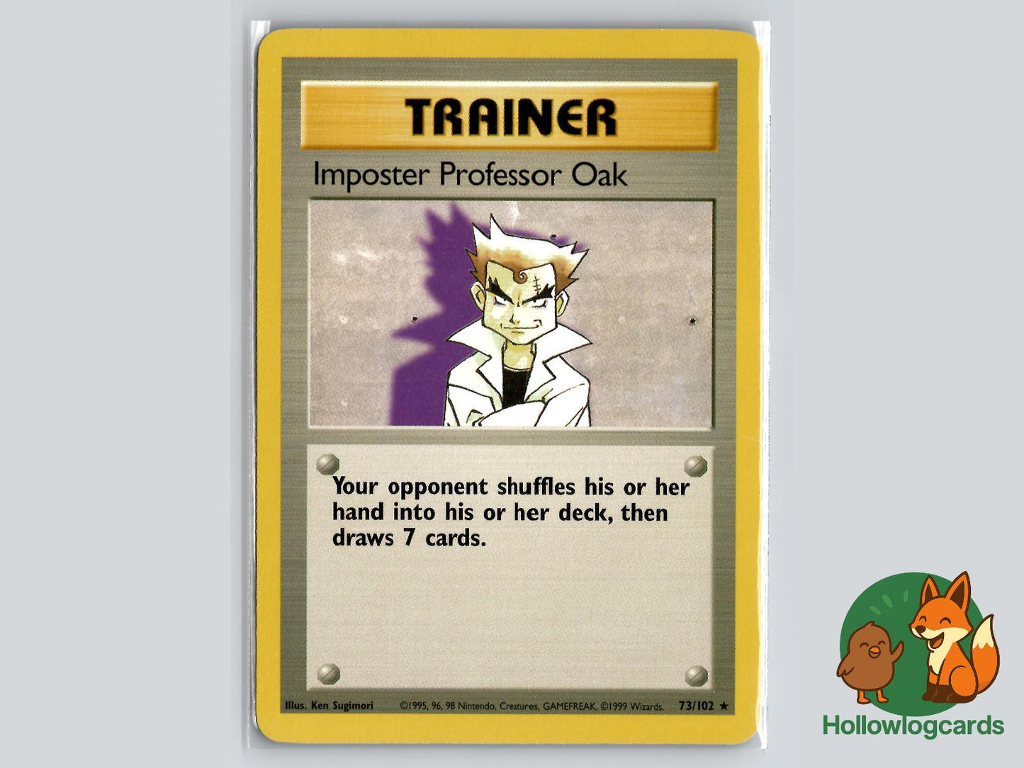 Imposter Professor Oak (73/102) - Base Pokémon Card