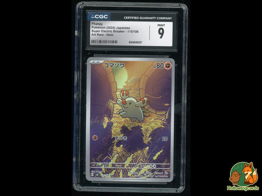 Graded Phanpy (115/106) Pokémon Card