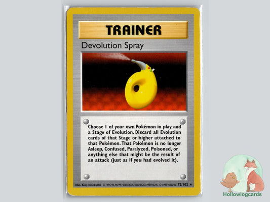 Devolution Spray (72/102) - Base Pokémon Card