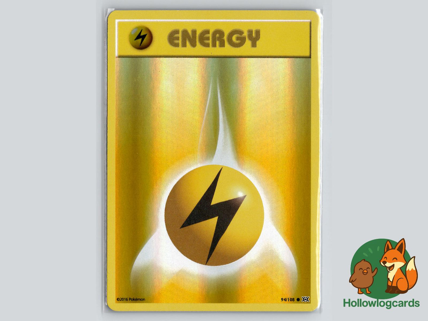 Lightning Energy (94/108) - Evolutions Pokémon Card