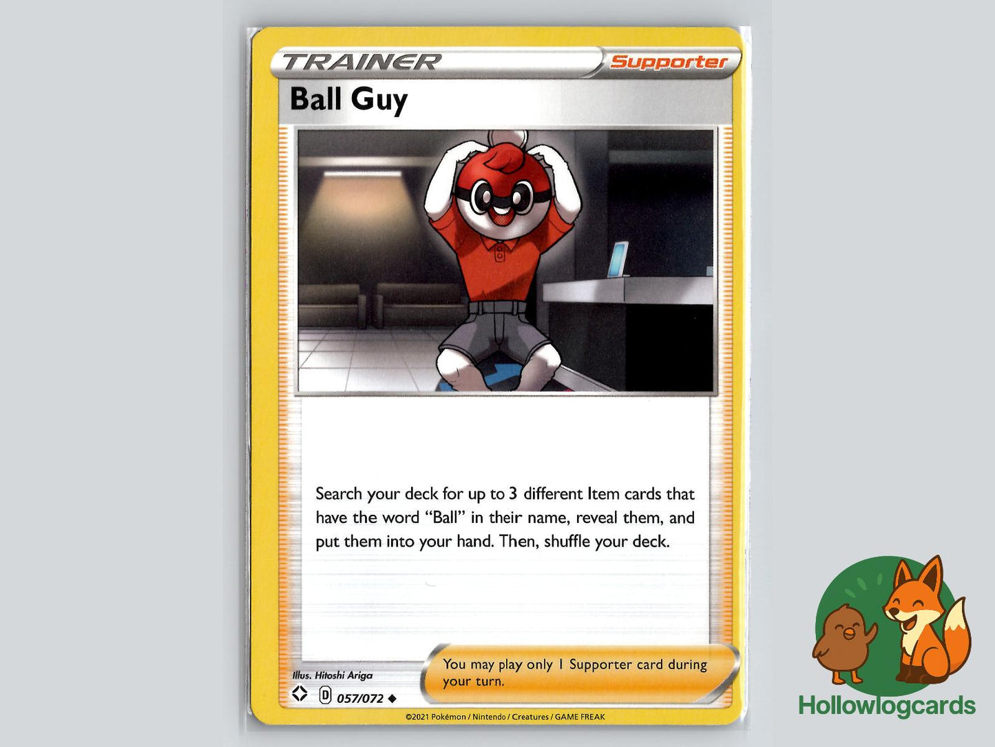 Ball Guy (057/072) - Shining Fates Pokémon Card