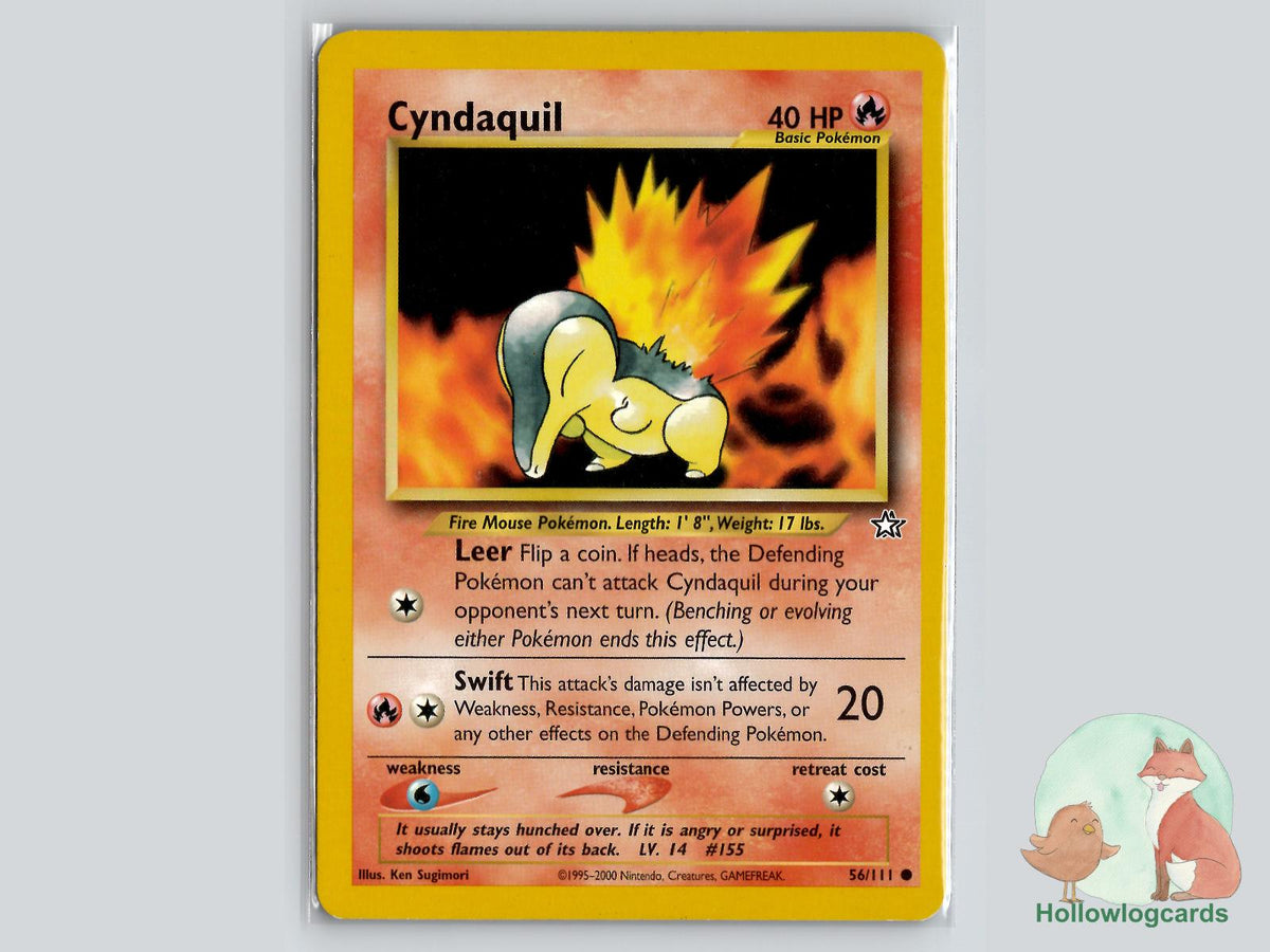 Cyndaquil (56/111) - Neo Genesis Pokémon Card