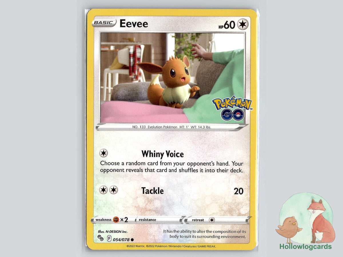 Eevee (054/078) Pokémon Card