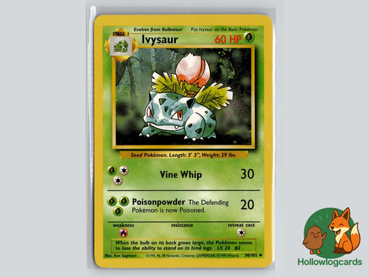 Ivysaur (30/102) - Base Pokémon Card