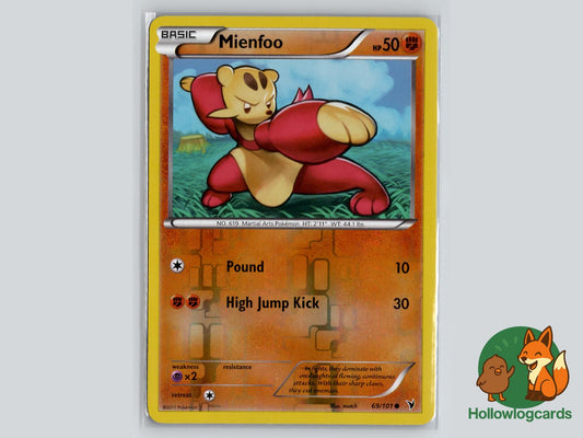 Mienfoo (69/101) - Noble Victories Pokémon Card