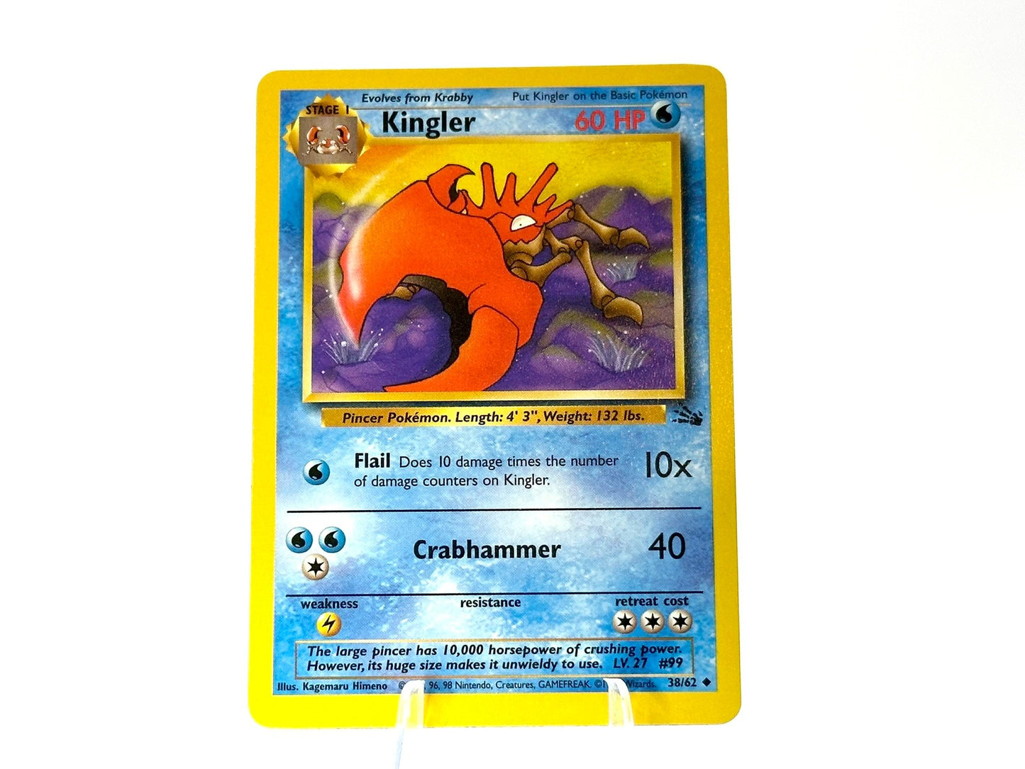 Image of Kingler Fossil (FO) #38