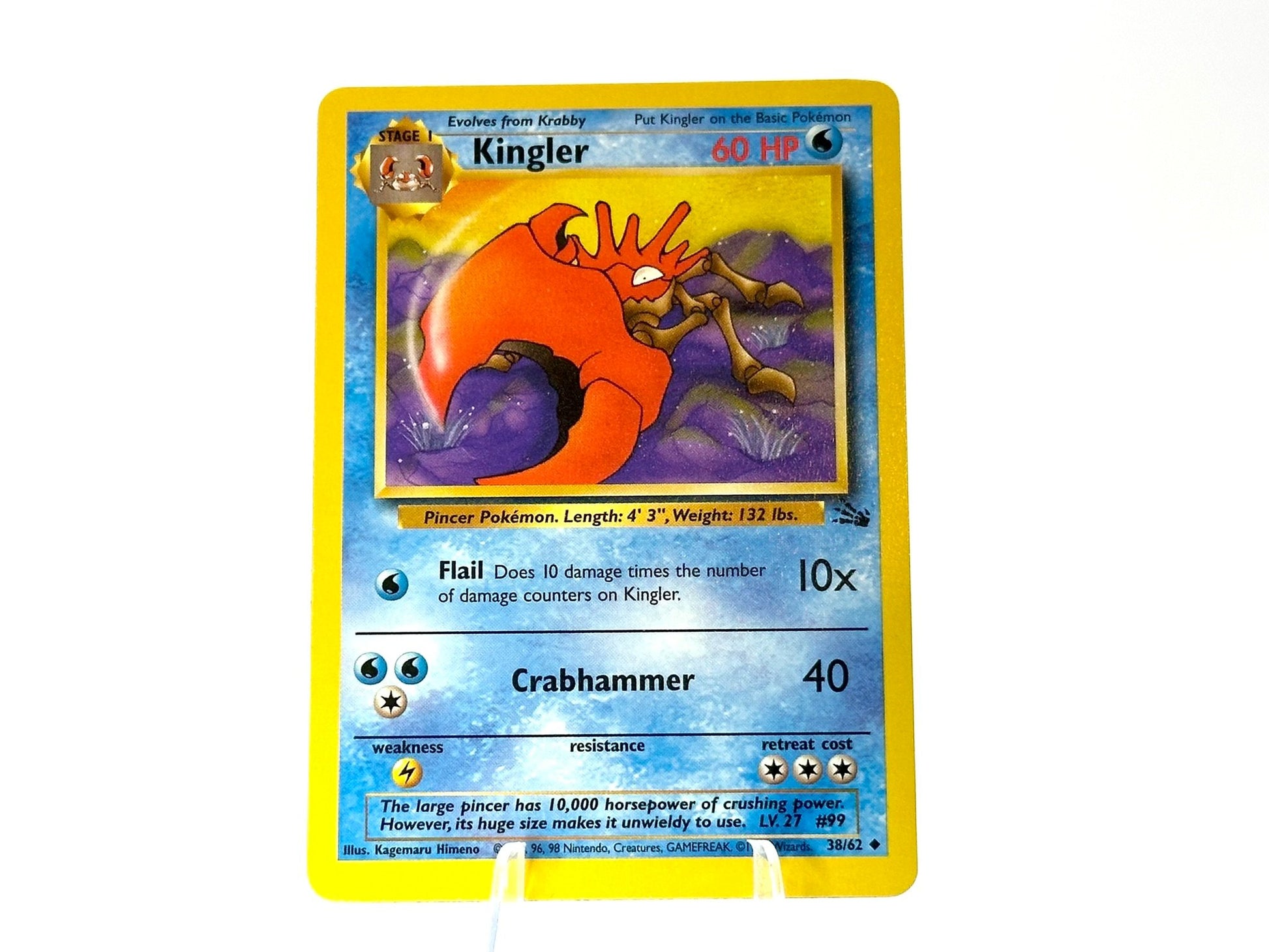 Image of Kingler Fossil (FO) #38
