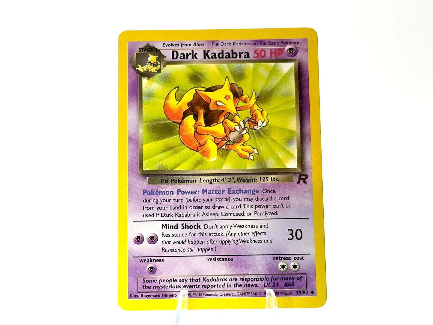 Image of Dark Kadabra Team Rocket (RO) #39