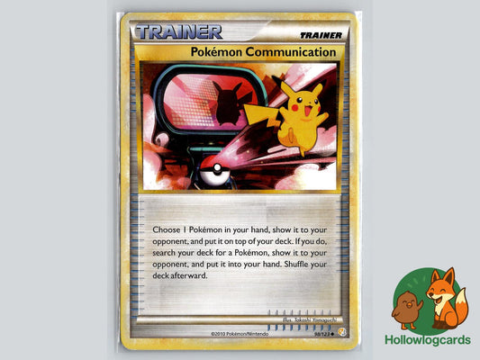Pokemon Communication (98/123) - HeartGold & SoulSilver Pokémon Card